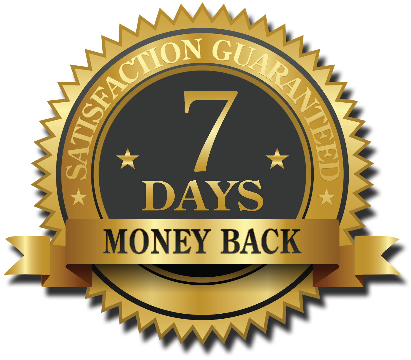 7 Days Satisfaction Guaranteed Money Back